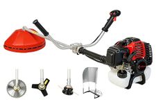 ProCapital Tools ID-053 52CC Petrol Brush Cutter Machine (2-Stroke) | Grass Trimmer & Crop Cutting Tool with Harvester & Extra Blade | Ideal for Farming, Agriculture & Lawn Cutting