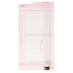 Vaessen Creative Trimmer and Scoring Board 6" for Scrapbooking, Cardmaking and Other Paper Crafts, Pink, 15,2 x 30,5 cm