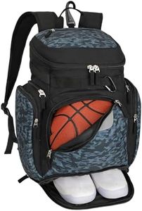 Goloni Basketball Backpack,Large Sports Bag with Ball Compartment & Shoe Compartment, Best for Basketball, Soccer, Volleyball,Gym, Travel