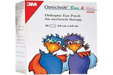 3M Opticlude Orthoptic Eye Patch 5cm*6.2cm 1537/20 Box of 20