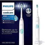 Philips Sonicare ProtectiveClean 4100 Rechargeable Electric Toothbrush, White, HX6817/01