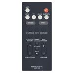 AULCMEET FSR78 VAF7640 VAH0130 Replacement Remote Control fit for Yamaha Soundbar ATS-1060 ATS-1070 ATS-2070 YAS-106 YAS-107 YAS-207 YAS-CU207 NS-WSW42 YAS-108 ATS-1080 YAS-408 ATS-4080