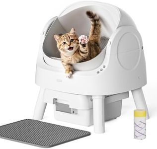 Self Cleaning Litter Box, Self Cleaning Cat Litter Box, Open-Top Design