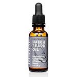 Unscented Beard Oil, Leave In Beard Conditioner, Made with Argan Rosehip Seed Oil, Jojoba Oil, non-GMO Grapeseed Oil, Ora's Amazing Herbal