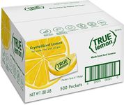 True Lemon Bulk Pack - 500 Count with 5 True Lemon Sticks Variety Lemonades - Enjoy Refreshing Citrus Flavors in Every Sip