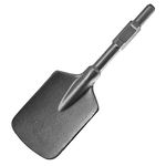 Clay Spade Chisel Bit for hex.30mm Demolition Jack Hammers, JACKCHEN 1-3/16" （30mm） Hex Shovel Head, Alloy Steel