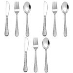 Kids Cutlery Set, Joyfair 9-Piece Stainless Steel Children Utensils Set, Toddler Flatware Silverware Set Include 3 Forks, 3 Spoons, 3 Safe Knives, Small Size & Healthy, Dishwasher Safe