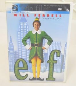 ELF Infinifilm Will Ferrell James Caan Christmas Movie 2 Disc DVD Set