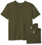 Soffe Men's Blend 3 Pack Military T-Shirts Green Large