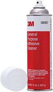 3M General Purpose Adhesive Cleaner, 08987, Removes Adhesive Residue, Gentle On Paint/Vinyl/Fabric, 15 fl oz