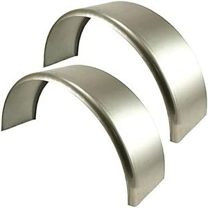 Pair of Round Trailer Fenders (14"-16" wheels)