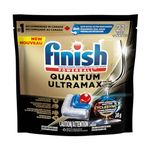 Finish Quantum UltraMax Dishwasher Detergent Tabs for Diamond Shine, Removes burnt-on stains & 24hr Dried on stains, No pre rinse needed, 21 Tablets