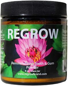 All Natural Tooth Powder - Regrow Remineralizing Tooth Powder - Stop Sensitive Gums - Whiter Teeth Naturally