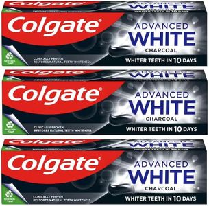Colgate Charcoal Toothpaste Advanced Whitening 75ml pack of 3