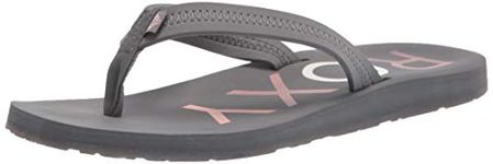 Roxy Women's Vista Sandal Flip-Flop, Grey 211 Exc, 3 UK