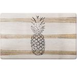 SoHome Cozy Living Anti-Fatigue Fall Kitchen Floor Standing Mat Runner Rug, Pineapple Themed-Non Slip, Stain Resistant, Easy Clean, 1/2 Inch Thick Comfort Chef Mat, 20" x 36"