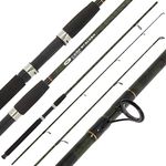 NGT Carp Fishing Rod 8ft 2pc Camo with Reel 3BB 12lb Line + 8ft Rod Holdall