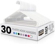 Utopia Home Plastic Hangers 30 Pack