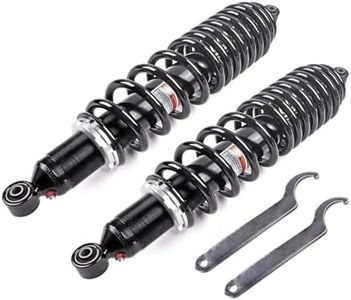 KLV Rear Left Right Shocks Absorber Monotube Shocks Set Compatible with 2017 2018 2019 2020 2021 Can Am Defender MAX HD10 XT UTV Rear Shock 706001900 706002485 2 pcs