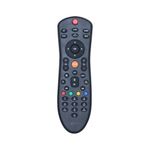 7 SEVEN® Dish TV Remote Control Compatible with All Dish TV SD/HD DTH with Recording Set Top Box, Black