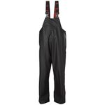 Helly Hansen Workwear Men's Gale Waterproof Rain Bib Trousers, Black, M