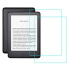 Kepuch 2 Pack Tempered Glass Screen Protector Transparent for Kindle 2019 10th