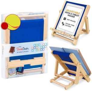 Gifts for Readers & Writers Deckchair Bookchair iPad Stand | Stylish Book Holder & Tablet Stand | Cookbook Holder | Reading Stand | Tablet and Book Rest | Fun Novelty Gift for Book Lovers