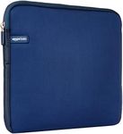 Amazon Basics 11.6-Inch Laptop Sleeve, Protective Case with Zipper - Navy Blue