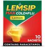 Lemsip Max Cold and Flu Hot Drink with Decongestant, Lemon (Pack of 10)