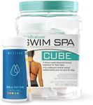 Mineraluxe - Swim Spa | 13 Large Cubes | Can use with Bromine Chlorine Puck Floater | Hot Tub Chemicals | Free WestCan Test Strips