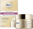 RoC Retinol Correxion Smoothing Max Hydration | Crema Viso con Acido Ialuronico, Idratante Anti-Rughe | 50 ml