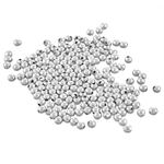 VALYRIA Stainless Steel Round Spacer Beads Jewelry Findings Craft supplies 2.4mm Dia (500pcs)