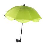 Beatifufu Stroller Umbrella Stroller Parasol Push Chair Umbrella Chair Umbrella with Clamp Adjustable Pushchair Parasol Stroller Parasol Stroller Clip-on Umbrella
