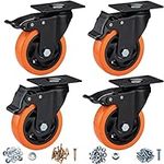 ASRINIEY Casters, 4" Caster Wheels，