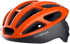 Sena R1 Smart Communications Helmet (Electric Tangerine, Large)