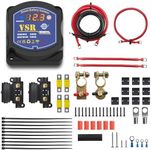 UCkasayfy Dual Battery Isolator Kit 12V 140amp, Voltage Sensitive Relay VSR, Smart Battry Isolator Compatible with UTV Marine car RV Boat Truck Trailer ATV Camper Moto, Not Fit for Lithium Batteries