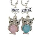 Amazon Collection Friends Owl Necklaces