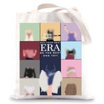 BWWKTOP Singer Concert Tour Tote Bag Music Loves Gifts Music Concert Shoulder Bag Singer 2024Concert Merchandise（era）