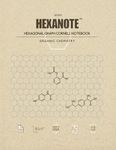 HEXANOTE - Hexagonal Graph Cornell Notebook - Organic Chemistry: 110 pages large hexagonal graph paper notebook for drawing organic chemistry ... style with top and side margins for notes.