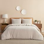 DAPU 100% Linen Duvet Cover, Pure N