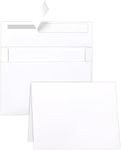 Silunkia White Blank Greeting Cards