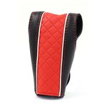 Generic Black Red Sponge Padded Non-Slip Car Gear Shift Knob Shifter Cover Pad