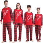 Oriental eLife Christmas Pajamas for Family, Matching Christmas Pjs for Family, Holiday Printed Jammies Sleepwear, Family Xmas PJs Set