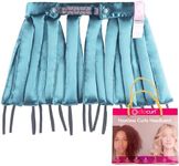 Octocurl Satin Hair Curlers - Heatless Curls Overnight - Headband Curlers for Short Hair (Satin - Jade)