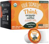 Four Sigmatic Mushroom Coffee K-Cups | Organic and Fair Trade Dark Roast Coffee with Lion’s Mane Mushroom Powder & Yacon | Focus & Immune Support | Vegan & Keto | Sustainable Pods | 10 Count