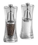 Cole & Mason Crystal Salt and Pepper Mills for thinKitchen:, Ramsgate Clear Salt and Pepper Mill Tray, Lifetime Mechanism Guarantee - Mills
