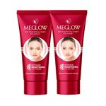 Meglow by Leeford | Skin Brightening Moisturizer Cream for Women| Hydrates, Repairs, Radiates | Reduces Dark Spots, Melanin, Melasma | Prevents Pigmentation | Even Tone Pack of 2 (50g each)