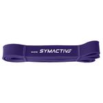 Amazon Brand - Symactive Heavy Resistance Band for Workout Set Exercise | Resistance Bands | Loop Bands | Toning Bands | for Home & Gym, Exercise & Stretching | for Men & Women | 30-45 kg (Purple)