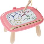 Toys for 1 2 Year Old Girl, Toddler Girl Toys and Gift, Magnetic Drawing Board for Early Learning, Birthday Gift/New Year Gift for Baby Girls Boys, Doodle Board Kids Toys for Toddlers 1-3(Pink)