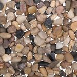 Belle Vous Assorted Decorative Stones (3.6kg Bag) - Garden Pebbles for Plant Pots - Mixed Fish Tank Gravel - Decorative Pebbles for Vases & Landscaping